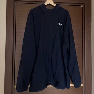 Reebok Vintage Mens Mesh lined Zip Up Windbreaker